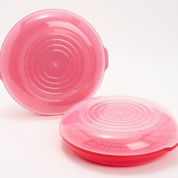 Set of 2 Heat & Serve Multi Purpose Strainers - Picture 1 of 3